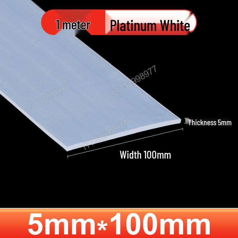 High-Temperature Resistant Transparent Silicone Rubber Sealing Strip