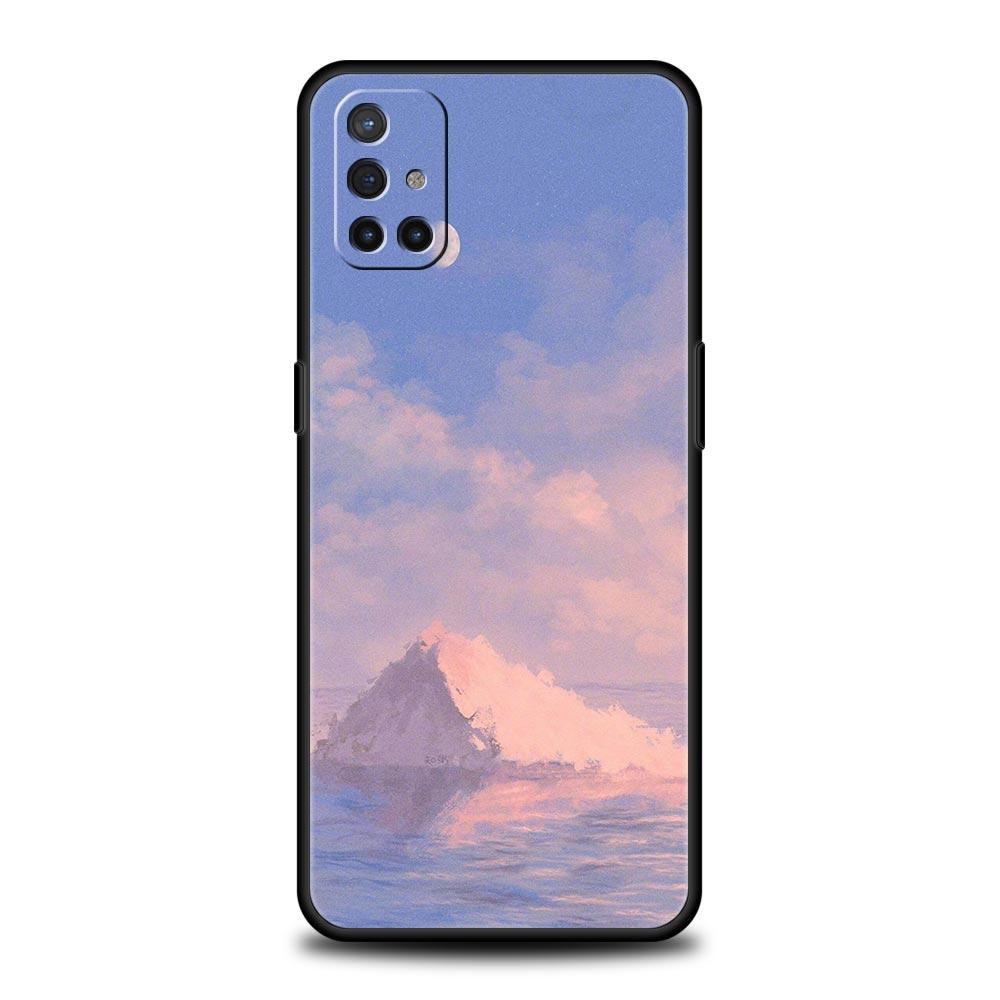 Cloud Summer Sunset Glow Case For OnePlus 15 13 12 11 10 9 8 15T 13T 10T 7T Pro 13R 12R 9RT 8T Nord 4 N10 2T CE 2 3 5G Cover