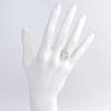Gucci Trademark Heart Japanese Size Size 8 Ring, Silver, 7, 796357, J8400, 8106, [Used]