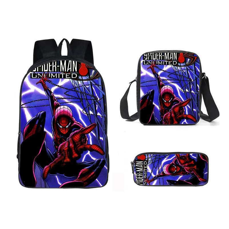 Backpack Piece Three Set Waterresistant Material Kids For