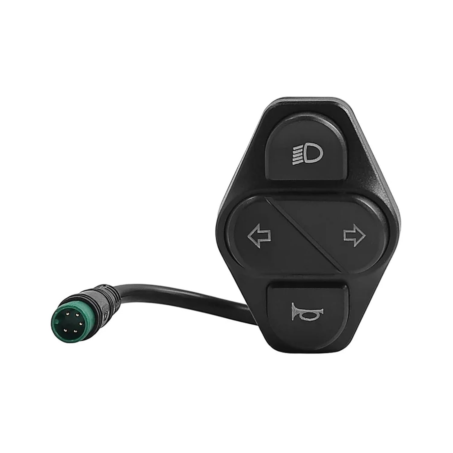 5-Pin Headlight Turn Signal Horn 3-in-1 Switch for Kuki-rin G2 Master Electric Scooter Turn Signal Headlight Switch Button