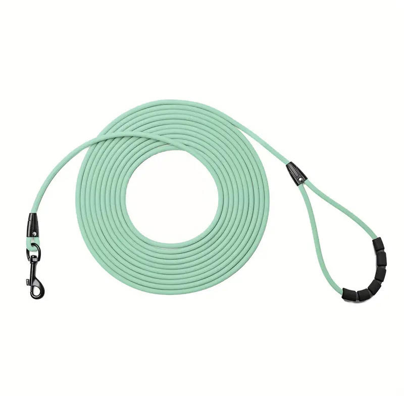 Waterproof Dog Leash with Anti-Winding Design - Explosion-Proof Training Lead for Beach Yard Play & Flushing Control for Hunting & Outdoor Play