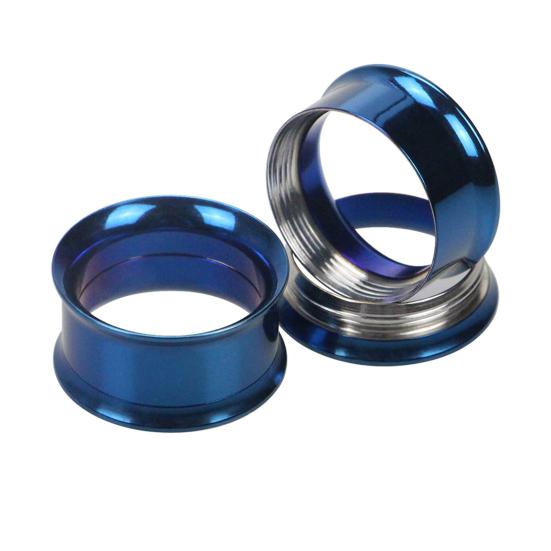 1 Stücke Stilvolle Edelstahl Tunnel Expander Bahre Ohr Plug Piercing Schmuck Schmuck Geschenk