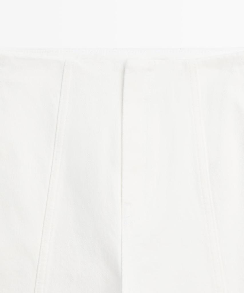 Masimodutti Stitch Detail Barrel Fit Jeans
