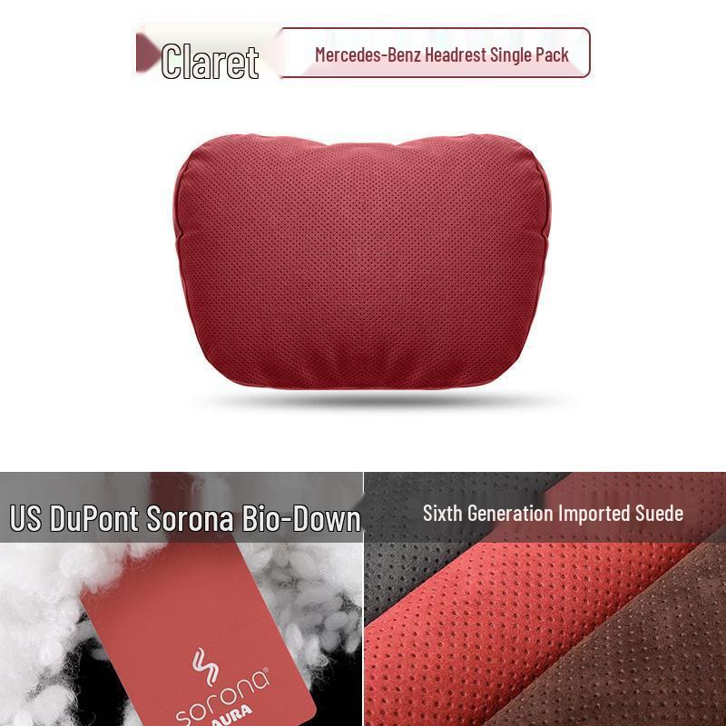 Mercedes S-Class Maybach Headrest Pillow - Car Seat Neck Protection