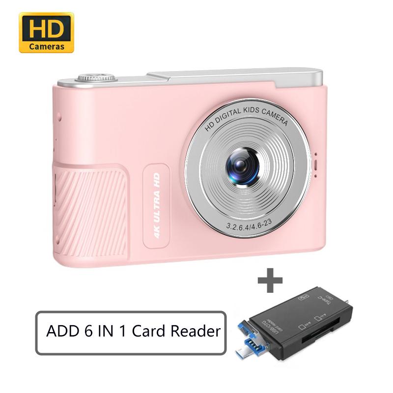 2.5inch Screen 1080P Mini Kids Digital Camera 44M HD Student Portable Camera Dual Camera CCD Smart Camera Friend Gift