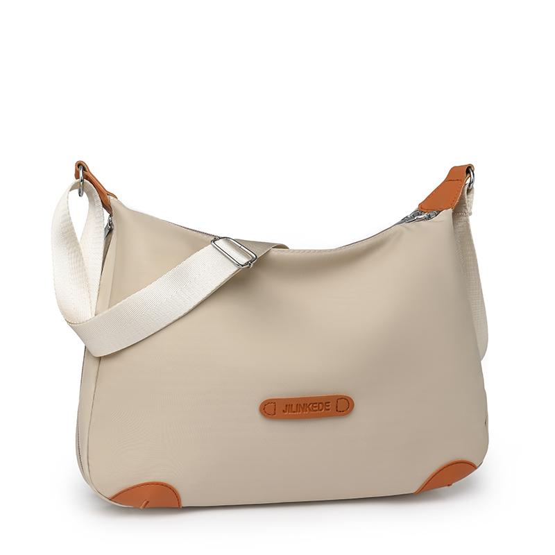 Geantă ușoară din pânză de nailon impermeabilă de mare capacitate pentru femei, geantă de umăr, geantă crossbody, geantă pentru mamă