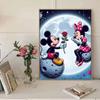 5D DIY Diamond Art Painting Kits for Adults, Mickey Who Proposed Full Round Crystal Diamond Kits for Beginner for Home Wall Decorate