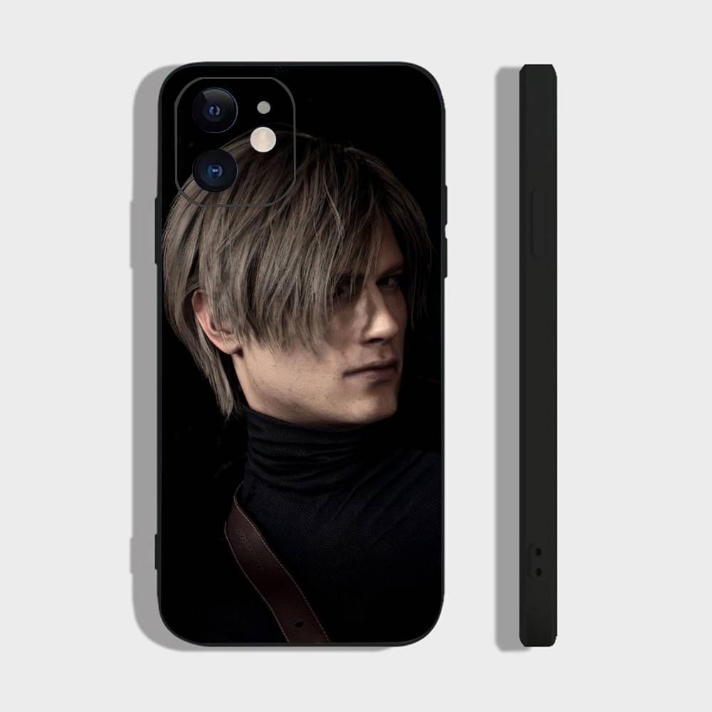 

Чехол для телефона Leon R Resident Kennedy E-Evil 4 для IPhone 17 Air 16 15 14 13 Pro Max 11 12 Черный силиконовый чехол IPHONE 11