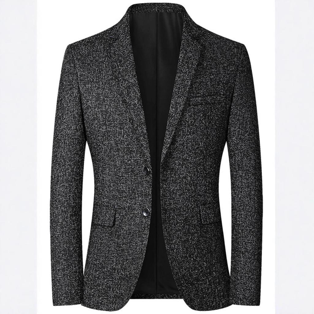 Men's Lightweight Spring/Fall Blazer Youthful, Minimalist, Slim-Fit, Non-Iron Casual Wear