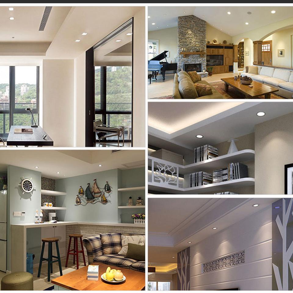 6PCS GU10 Spot Light Led Bulb Light 220V Corn Lamp Spot Light LED Bombilla Lampara Bulb Home Lighting 3W 6W 9W 12W Led Bulb