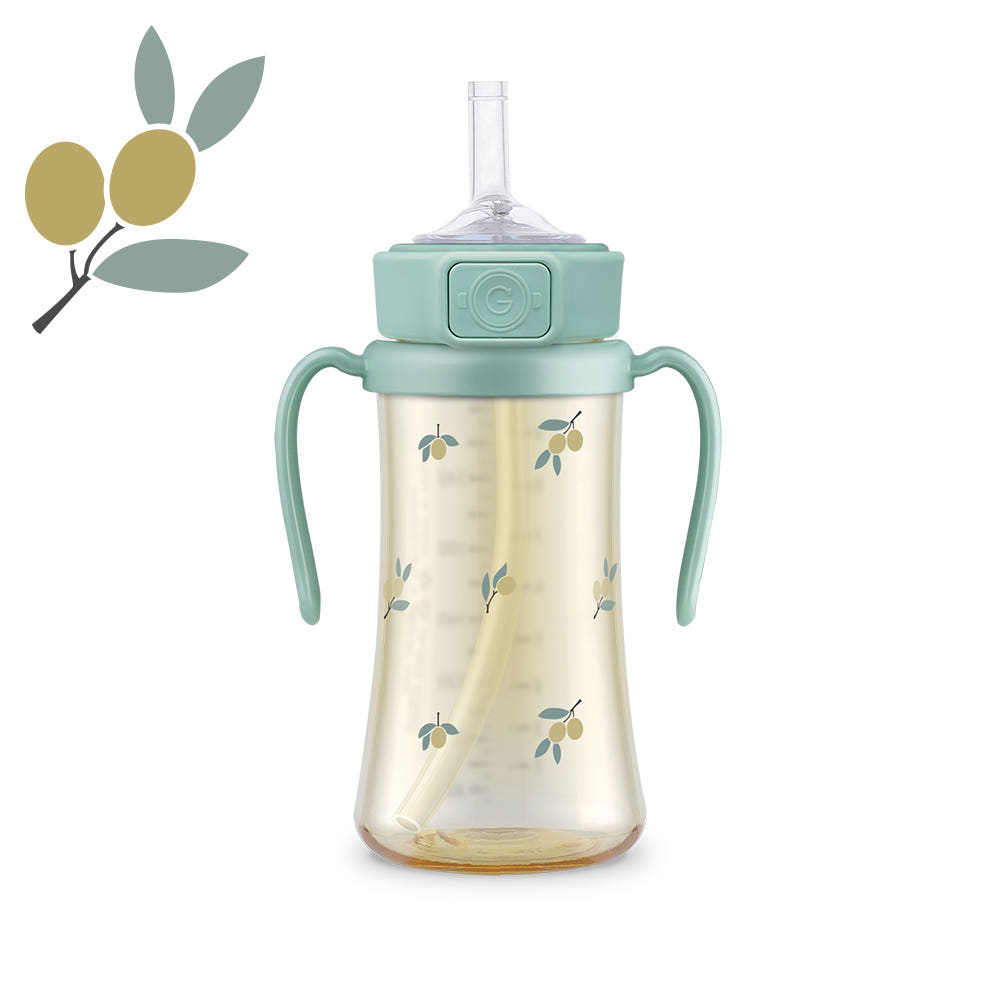 grosmimi PPSU Weighted Straw Cup (300ml)