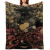 Untitled, by Zdzis?aw Beksi??ski Throw Blanket Halloween Picnic Sofas for Winter Blankets