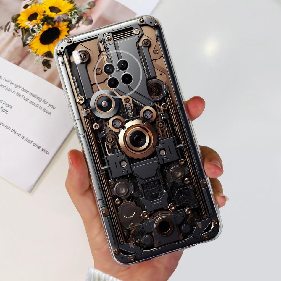 For Huawei Y9a Case Huawei Nova Y9a FRL-L22 FRL-L23 NovaY9a Y 9A Fashion Cool Pattern Soft Silicone TPU Phone Cases