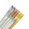 Cartoon Antibacterial Non-slip High-Temperature Resistant Alloy Chopsticks - Mildew Proof, High-End Design for One Person.