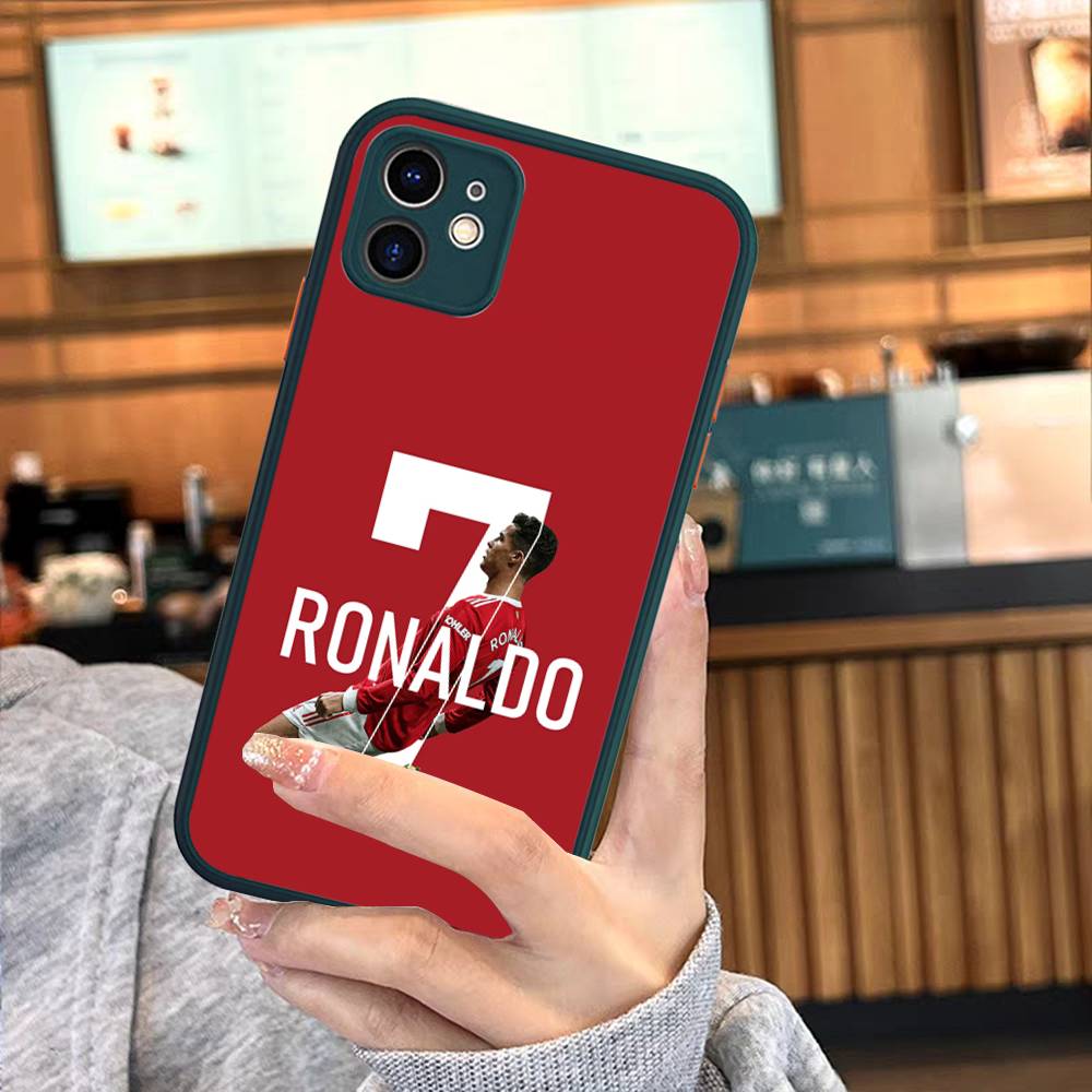 

Известные Футболисты C-CR7 Для Силиконового Матового Чехла на Телефон Для iPhone 16 Pro Max 15 14 13 12 11 X XS MAX iphone 15pro max