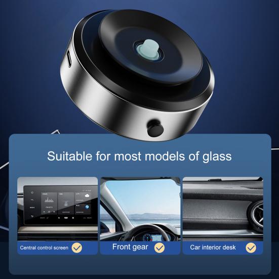 Magnetisk Biltelefon Sterk Holder Brakett Sugekopp Universell Adsorpsjon Stabil for MagSafe Håndfri Rotasjon Navigasjonsstøtte