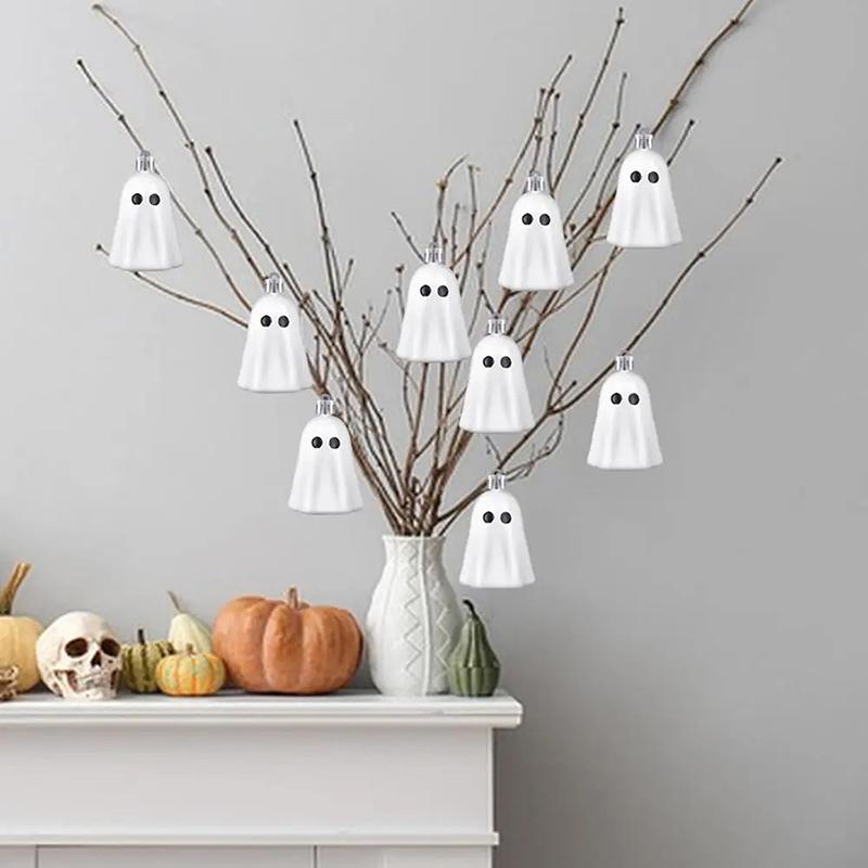 Halloween Hangings Ornaments Ghost Decoration, Plastic Decorative Halloween Decoration For Party Christmas Tree Home Decor Gift