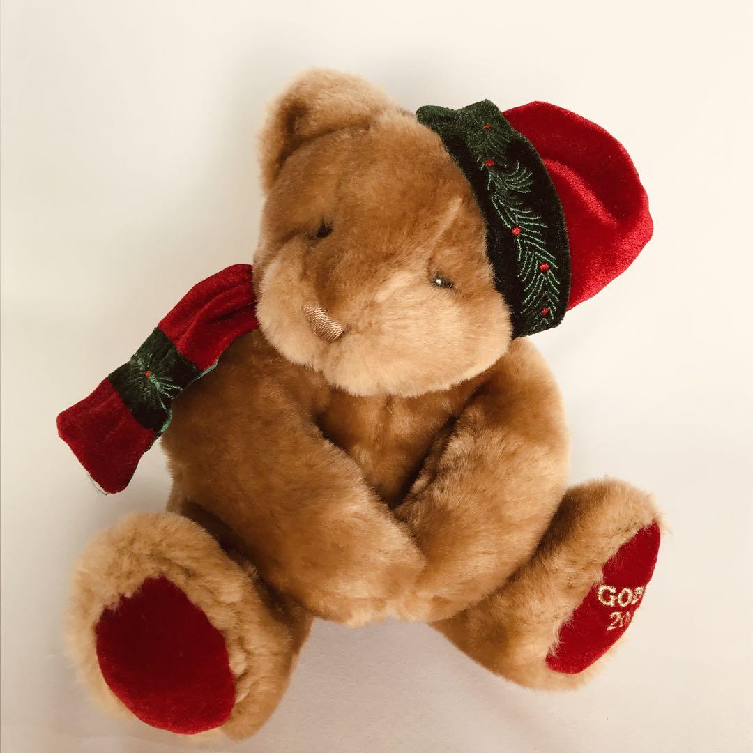 

[USED] GODIVA Bear Plush Toy Teddy Bear 2000 Seasonal Limited Edition