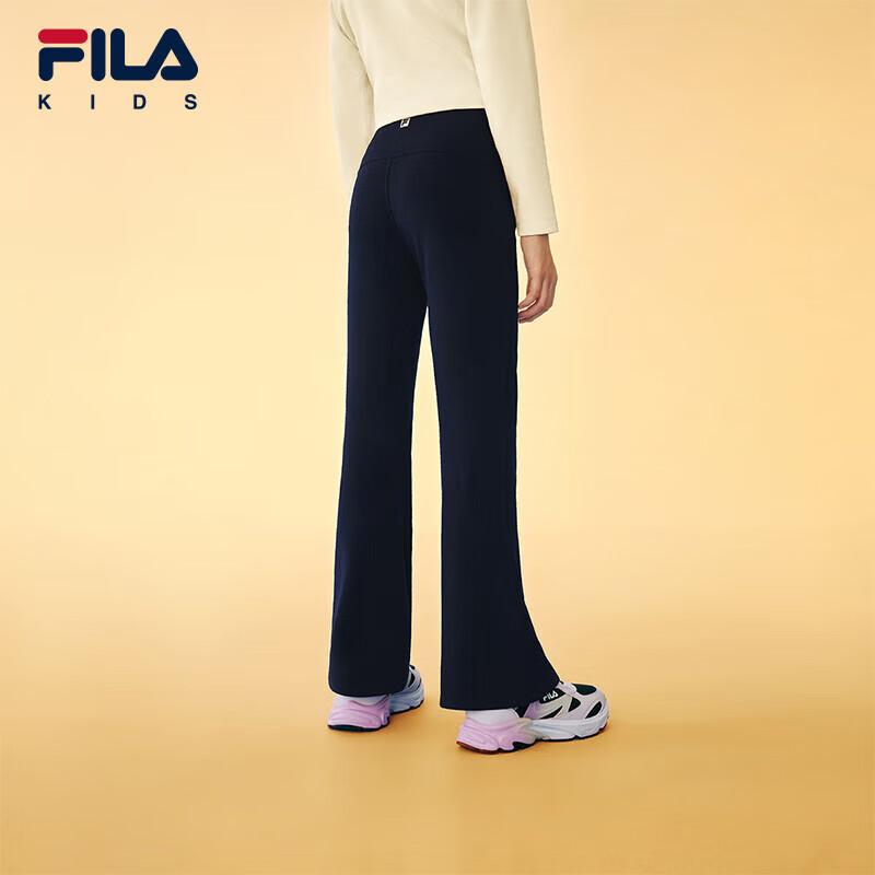 Зимние утепленные расклешенные леггинсы для девочек FILA 130