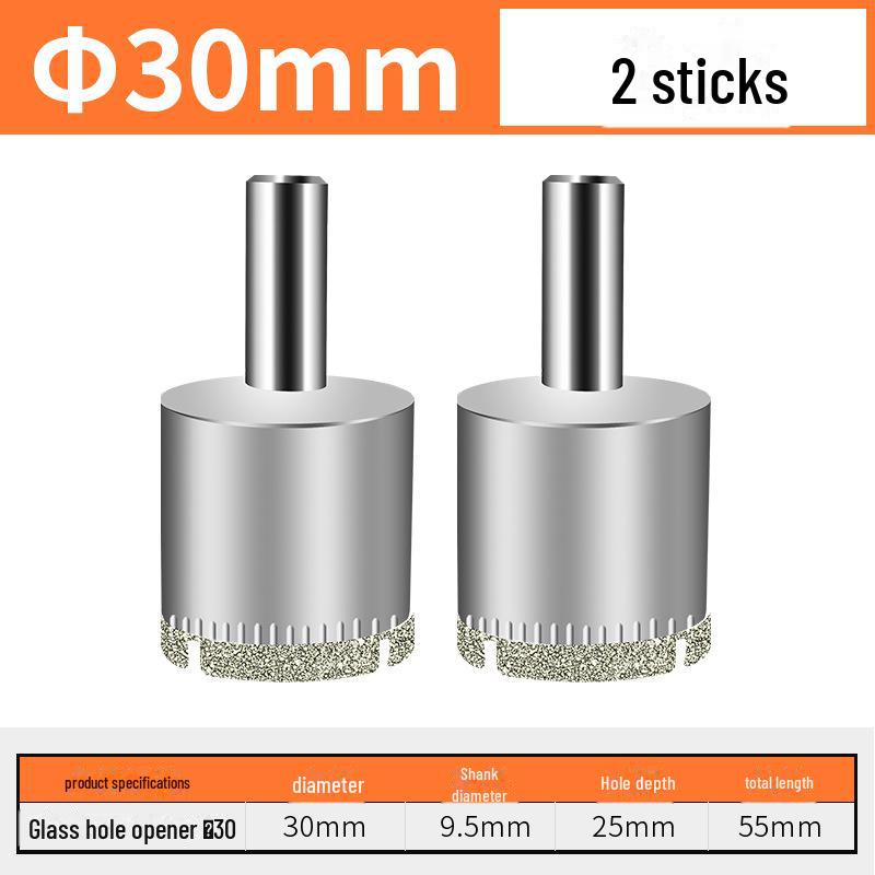 Burghiu diamant Green Forest pentru faianță, sticlă și marmură