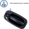 ONER Left and Right Pair of Black Exterior Door Handles, Fit for 1999-2007 Chevy Silverado,GMC Sierra 2002-2006 Cadillac