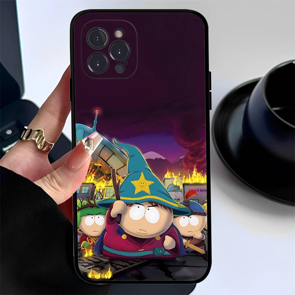 Funny S-South-Park Cute Phone Case For IPhone 17 16 Pro Max 15 14 13 12 11 Mini Plus Phone Cover