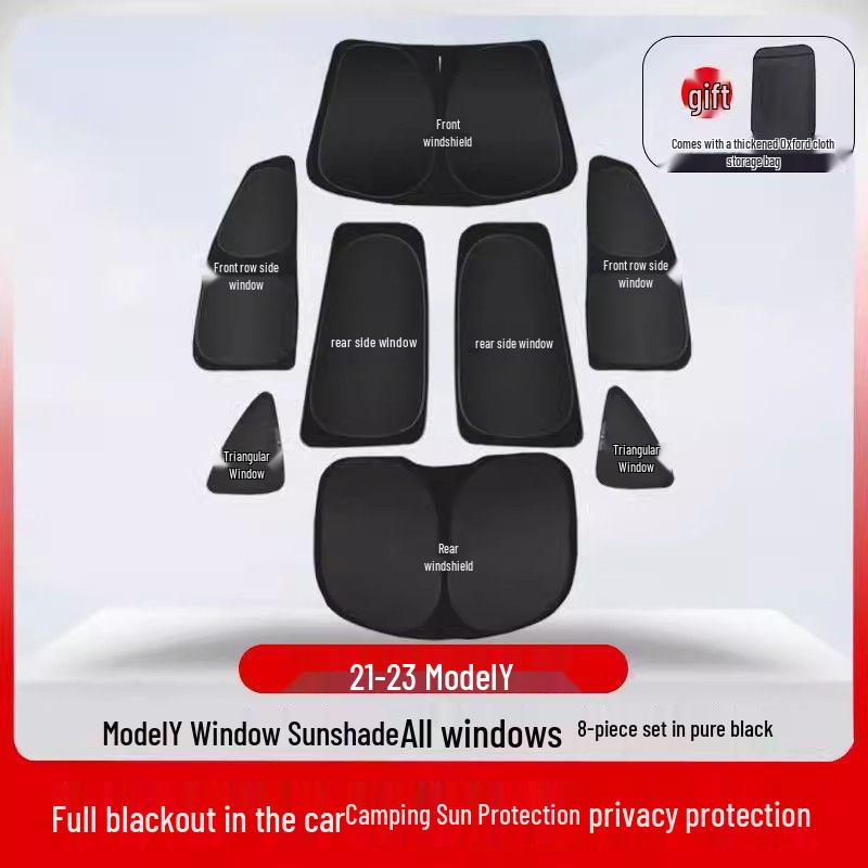 Tesla Model 3/Y Camping Sichtschutz & Fensterrollo Zubehör