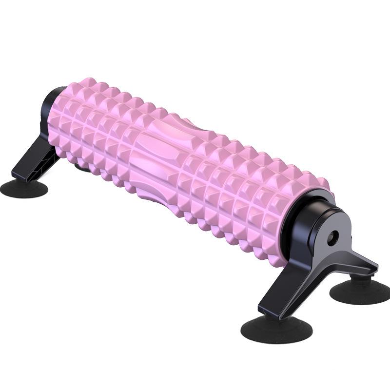 Absorbable Foam Roller Stand for Muscle Relaxation and Meridian Dredging Yoga Exercises.