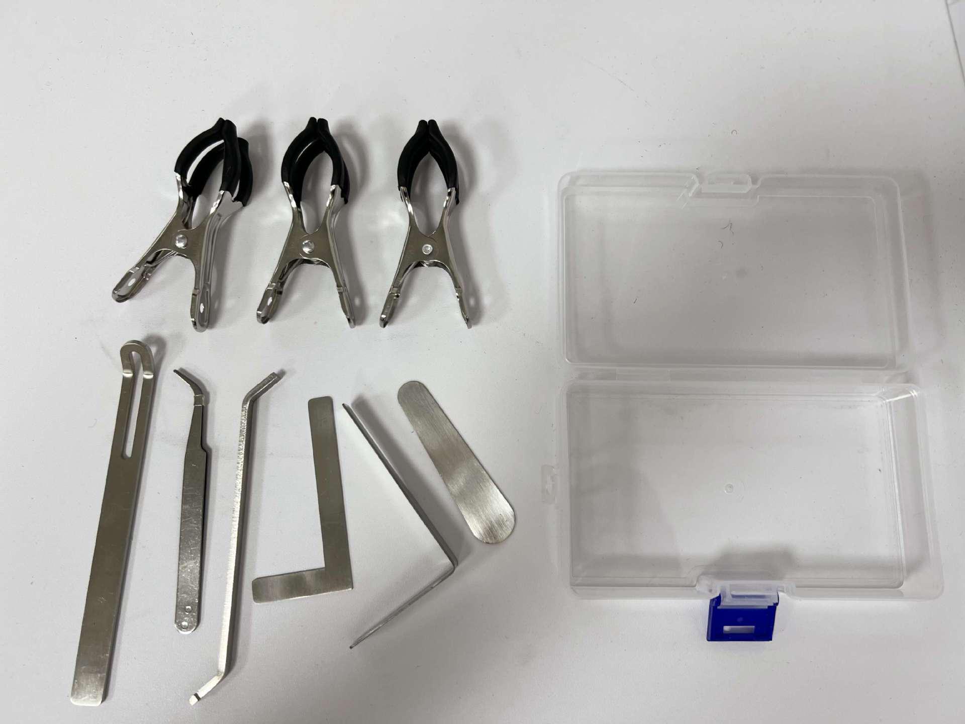 Saxophone Flat Pad Repair Clamp Tool Set