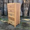 5 Drawer Chest of Drawers Reclaimed Wood