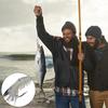 Hard Lure Sea Freshwater Shrimp Shape Bionic Luminous Night Fishing Bait with Hook (White)