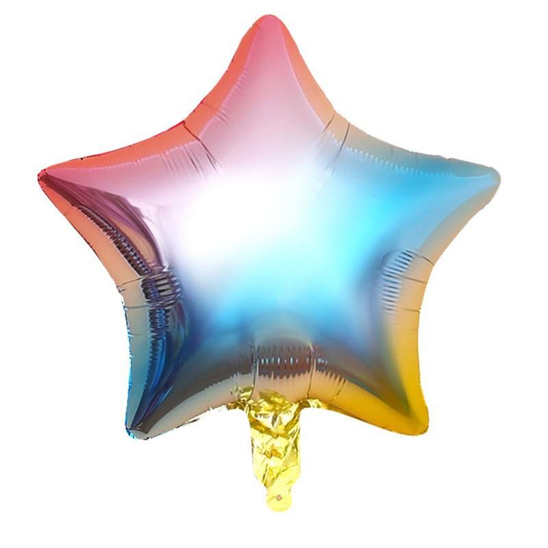 5 Inch Star Shaped Foil Balloons 50 Pieces Durable Lightweight Party Decorations Suitable for Various Events and Celebrations
