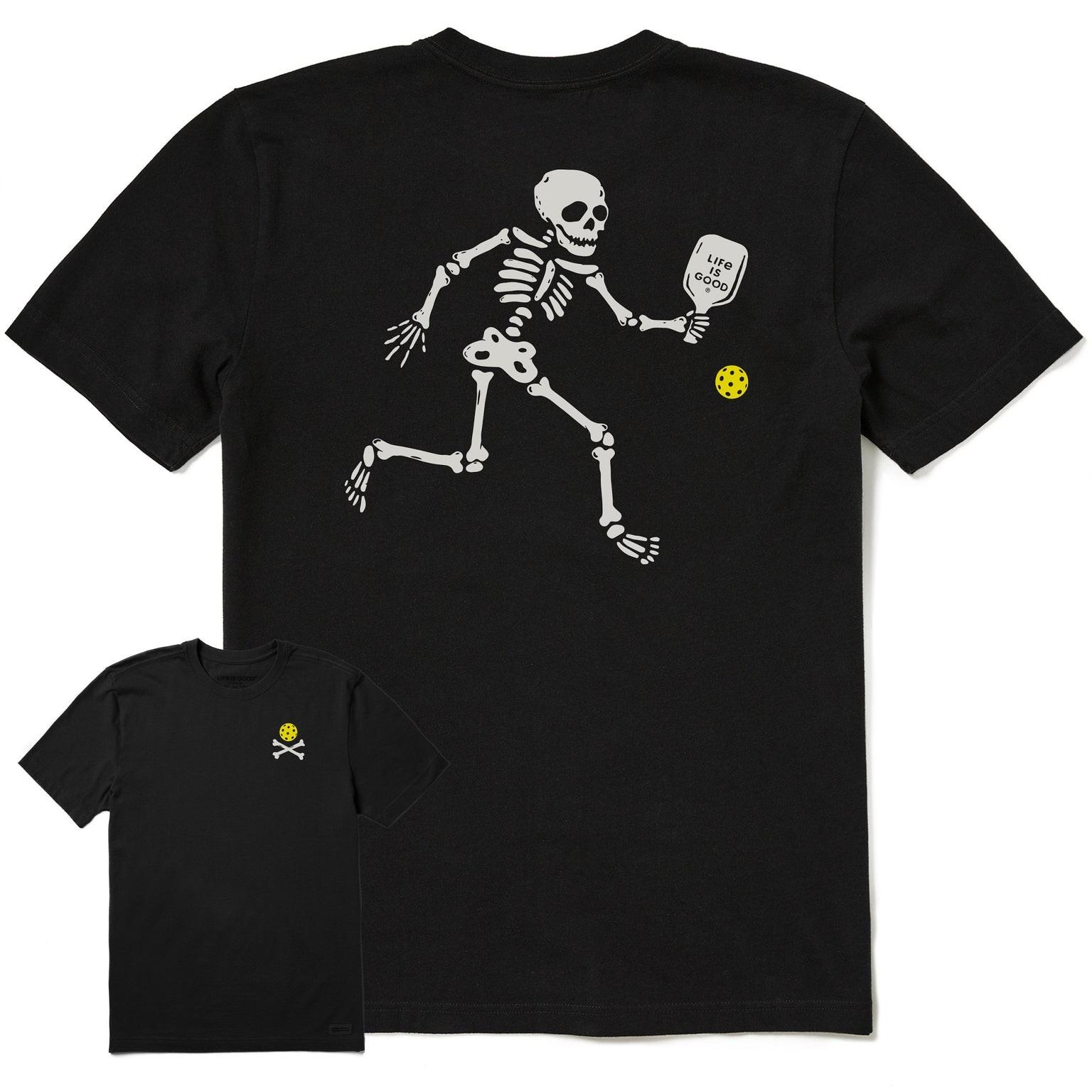Men s Pickle Skeleton Short Sleeve Tee S