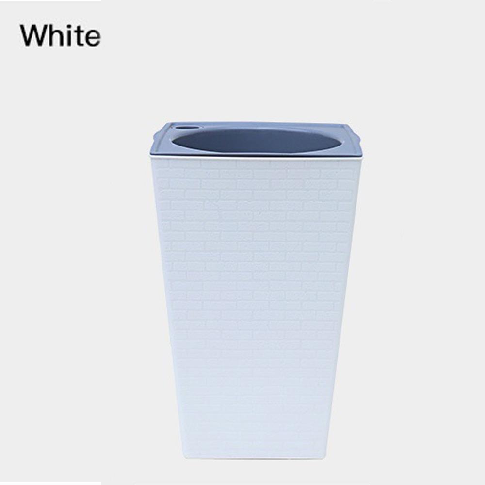 Square Shape Bonsai Flowerpot Plastic Succulent Flower Pot Retro Balcony Plant Pot  Garden Supplies