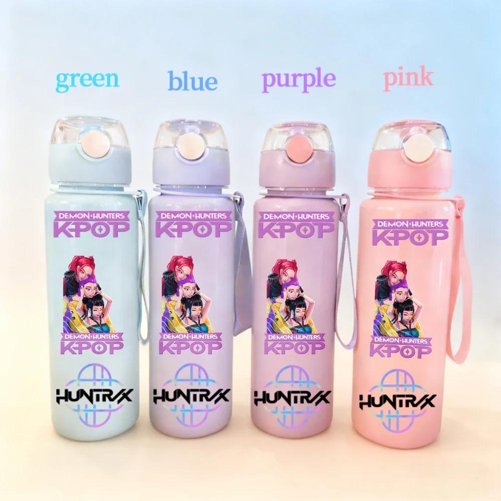 700ML KPOP Devil Hunter Stainless Steel Insulated Mug Anime Cartoon Style Portable Cup Fit designed for Students plus Children