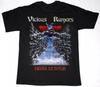 Vtg Vicious Rumors Band Schweres Baumwoll-Shirt in Einheitsgröße Unisex Schwarz BL323
