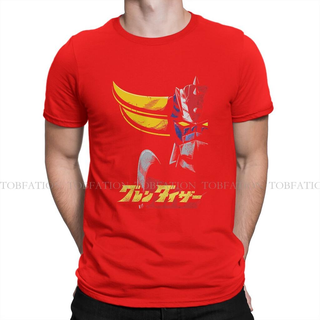 Grendizer Ufo Robot Goldrake Unisex T Shirt Cotton Graphic Crewneck Tee Shirt Harajuku Clothing