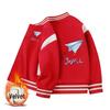 Kids' Autumn/Winter Baseball Jacket - Boys' & Girls' Medium/Large Plus Velvet Spring/Fall/Winter Outerwear