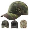 New Camouflage Baseball Cap Military Fan Camouflage Hat Summer Visor Special Forces Tactical Hat Strap Velcro