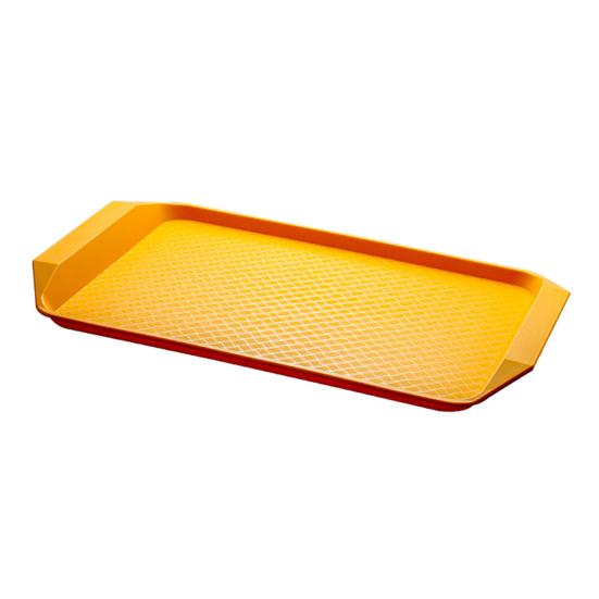 More Thicken Multi-use Serving Tray PP Practical Stackable Storage Tray