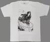 Kenji Tsuruta Mandarake Collaboration White T T-Shirt M Size Illustration