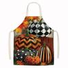 Thanksgiving Sunflower & Pumpkin Oil-Proof Kitchen Apron
