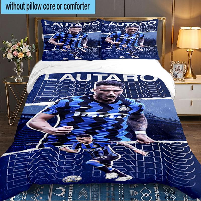 3PCS Energy Style In Sports Martinez Bedding set,Ideal for1pc Duvet Cover And 2pcs Pillowcases Perfect for Christmas gift,Ideal for Bedroom,Dormitory