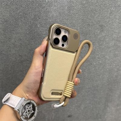 2025 Luxusní magnetické kožené pouzdro na telefon pro aromaterapii pro iPhone 11 12 13 14 15 16 17 Pro Max Plus Bezdrátové nabíjení Bezokrajový kryt