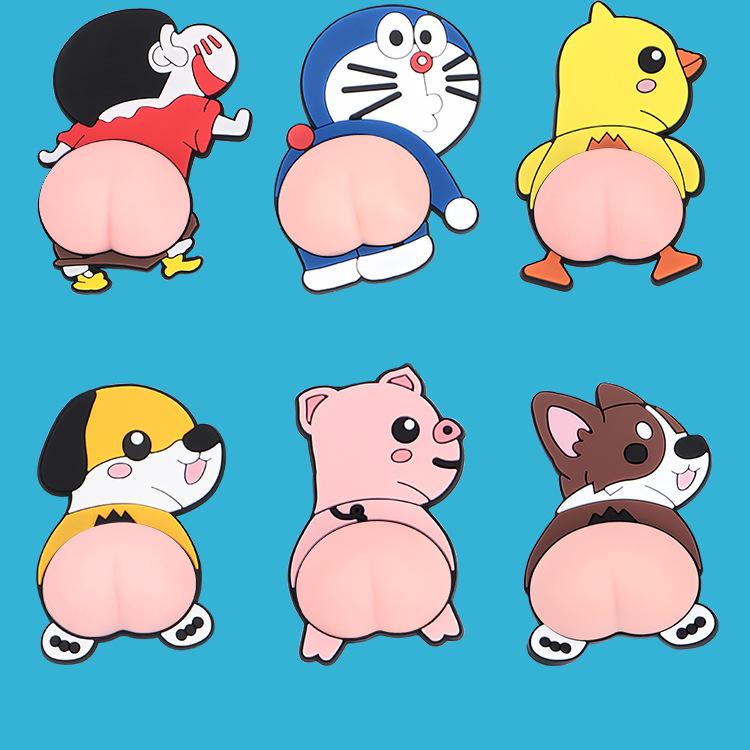 Silicone Door Handle Anti-Collision Buffer Pad for Wall and Glass Protection