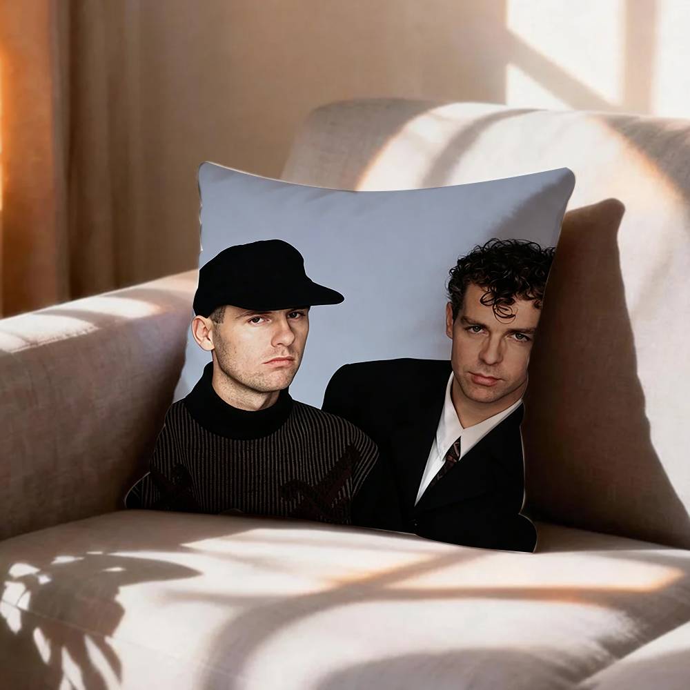 COOL Band PPet Shop Boys Nonetheless Pillow Case Pattern Printed Pillowcase For Living Room Sofa Cushion Cover