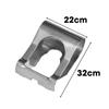 Car Wiper Repair Clip Front Windshield Wiper Linkages Iron Fixing Clip Replaceable Accessories Auto Wiper Dual Linkage Buckle