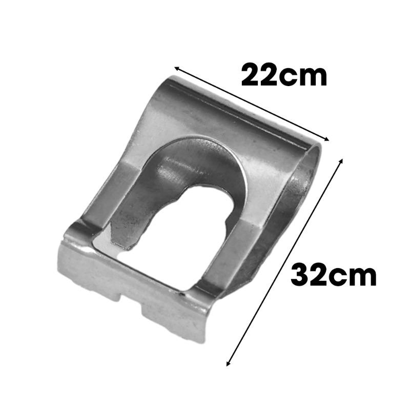 Car Wiper Repair Clip Front Windshield Wiper Linkages Iron Fixing Clip Replaceable Accessories Auto Wiper Dual Linkage Buckle