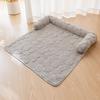 Plush Anti-Scratch Non-Slip Pet Mat for Cats & Dogs - Thickened Sofa Dog Bed
